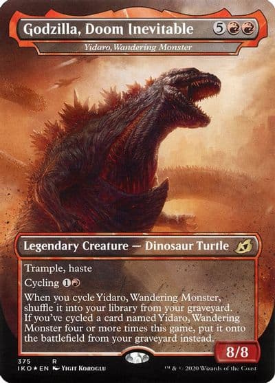 Godzilla Doom Inevitable Yidaro Wandering Monster Ikoria: Lair of Behemoths Magic card