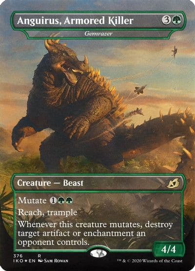 Anguirus Armored Killer Gemrazer Ikoria: Lair of Behemoths Magic card