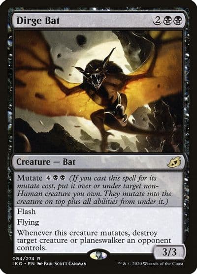 Dirge Bat Ikoria: Lair of Behemoths Magic card