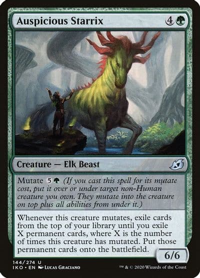 Auspicious Starrix Ikoria: Lair of Behemoths Magic card