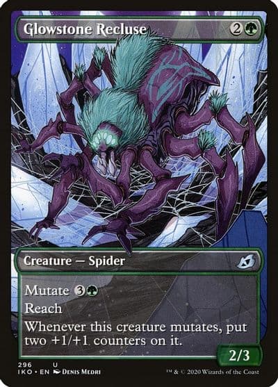 Glowstone Recluse Showcase Ikoria: Lair of Behemoths Magic card
