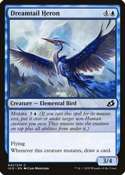 Dreamtail Heron Ikoria: Lair of Behemoths Magic card