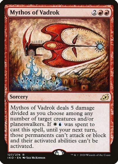 Mythos of Vadrok Ikoria: Lair of Behemoths Magic card