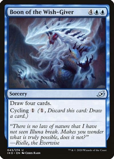 Boon of the Wish Giver Ikoria: Lair of Behemoths Magic card
