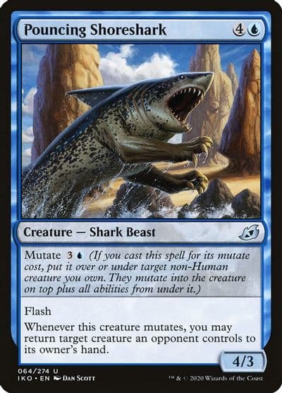 Pouncing Shoreshark Ikoria: Lair of Behemoths Magic card