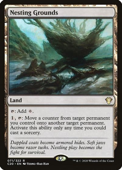 Nesting Grounds Commander 2020 Magic card