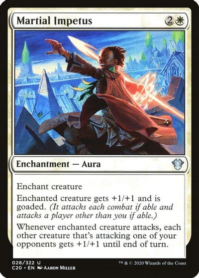 Martial Impetus Commander 2020 Magic card