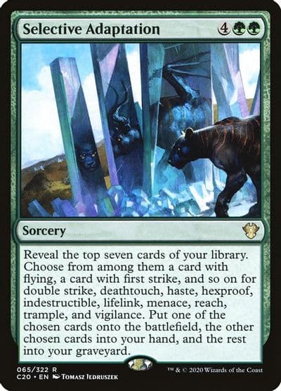 Selective Adaptation Commander 2020 Magic card