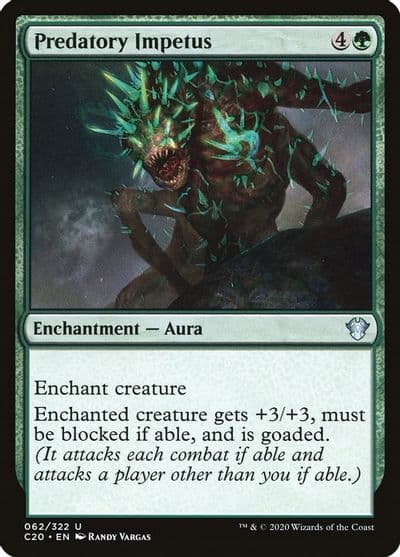 Predatory Impetus Commander 2020 Magic card