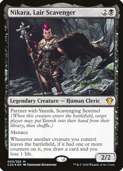 Nikara Lair Scavenger Commander 2020 Magic card