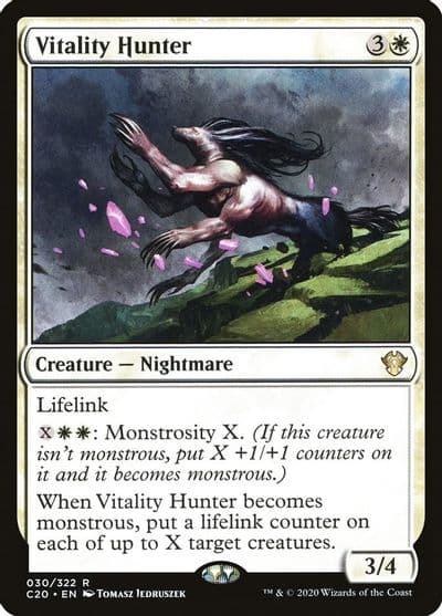 Vitality Hunter Commander 2020 Magic card