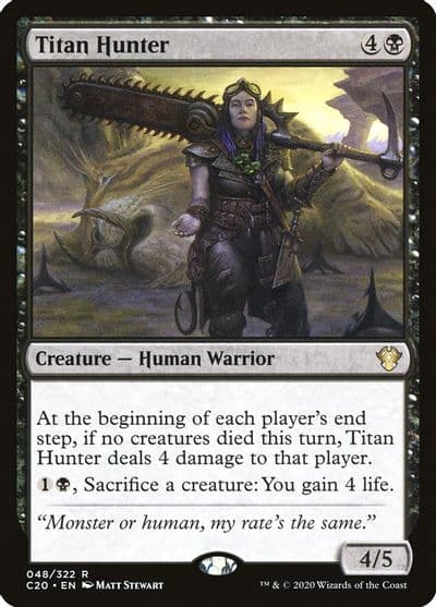 Titan Hunter Commander 2020 Magic card