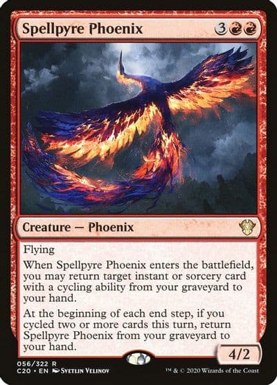 Spellpyre Phoenix Commander 2020 Magic card