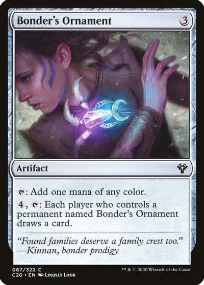 Bonders Ornament Commander 2020 Magic card