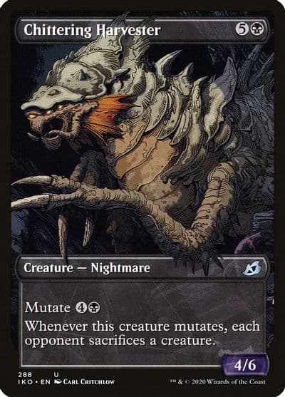 Chittering Harvester Showcase Ikoria: Lair of Behemoths Magic card