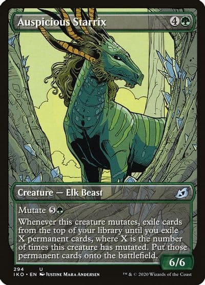 Auspicious Starrix Showcase Ikoria: Lair of Behemoths Magic card