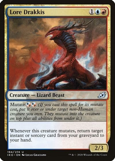 Lore Drakkis Ikoria: Lair of Behemoths Magic card