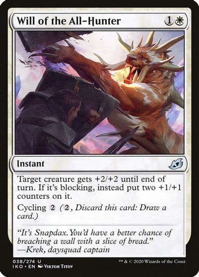 Will of the All Hunter Ikoria: Lair of Behemoths Magic card