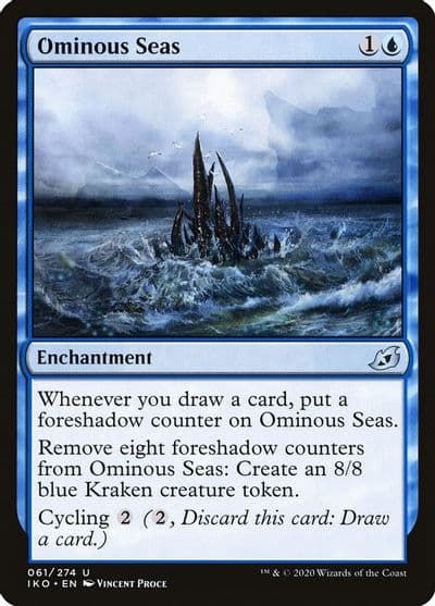 Ominous Seas Ikoria: Lair of Behemoths Magic card