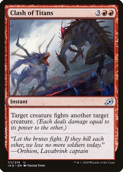 Clash of Titans Ikoria: Lair of Behemoths Magic card