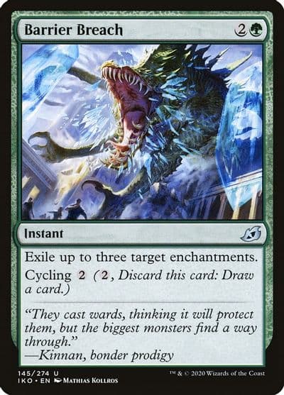 Barrier Breach Ikoria: Lair of Behemoths Magic card