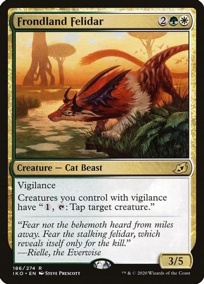 Frondland Felidar Ikoria: Lair of Behemoths Magic card
