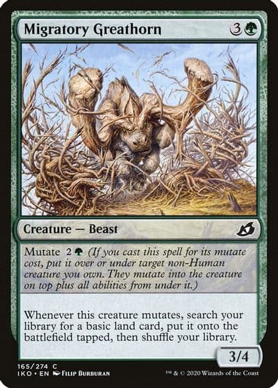 Migratory Greathorn Ikoria: Lair of Behemoths Magic card