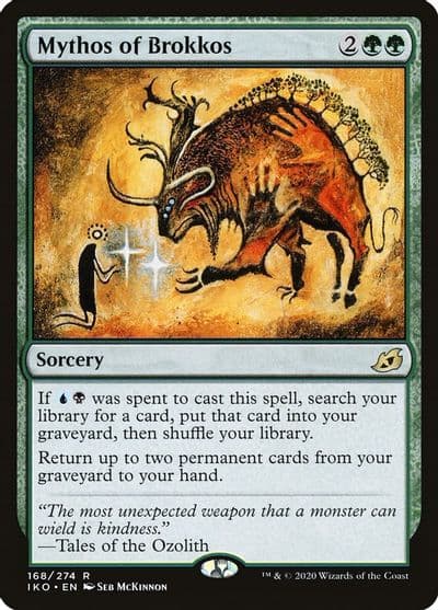 Mythos of Brokkos Ikoria: Lair of Behemoths Magic card