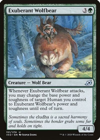 Exuberant Wolfbear Ikoria: Lair of Behemoths Magic card