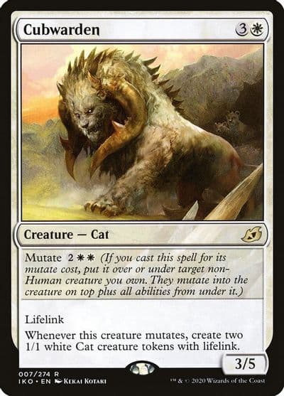 Cubwarden Ikoria: Lair of Behemoths Magic card