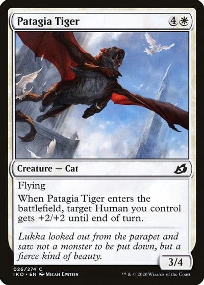 Patagia Tiger Ikoria: Lair of Behemoths Magic card