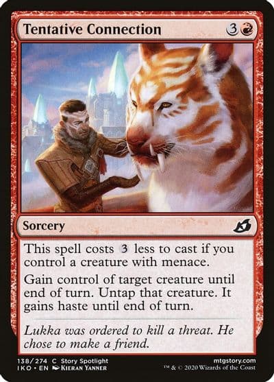 Tentative Connection Ikoria: Lair of Behemoths Magic card