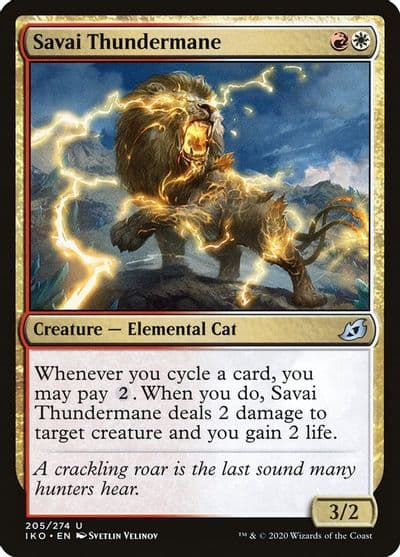 Savai Thundermane Ikoria: Lair of Behemoths Magic card