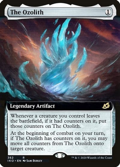 The Ozolith Extended Art Ikoria: Lair of Behemoths Magic card