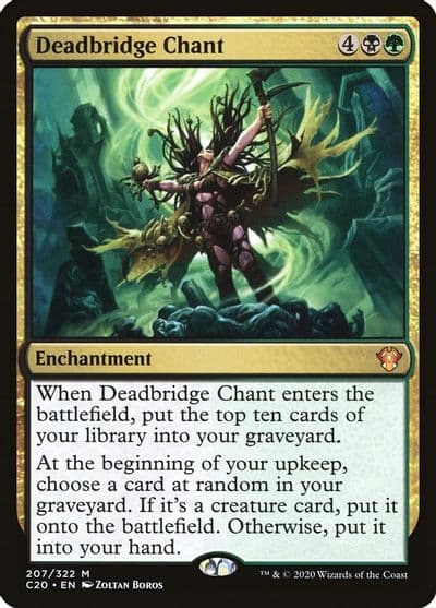 Deadbridge Chant Commander 2020 Magic card