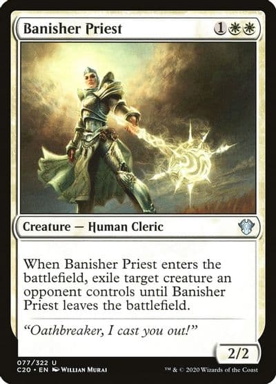 Banisher Priest Commander 2020 Magic card