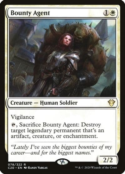 Bounty Agent Commander 2020 Magic card
