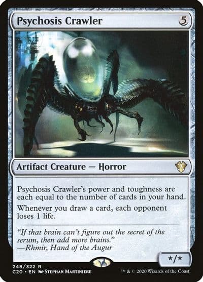 Psychosis Crawler Commander 2020 Magic card