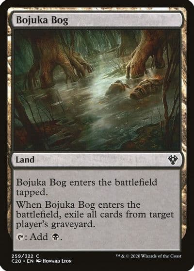 Bojuka Bog Commander 2020 Magic card