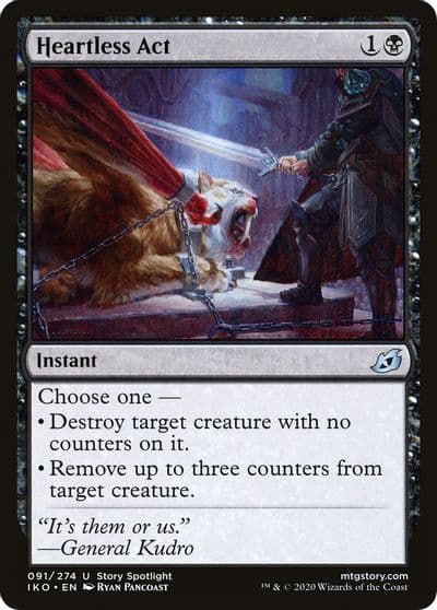 Heartless Act Ikoria: Lair of Behemoths Magic card