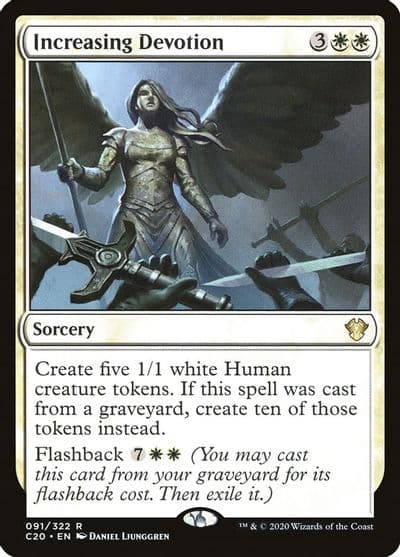 Increasing Devotion Commander 2020 Magic card