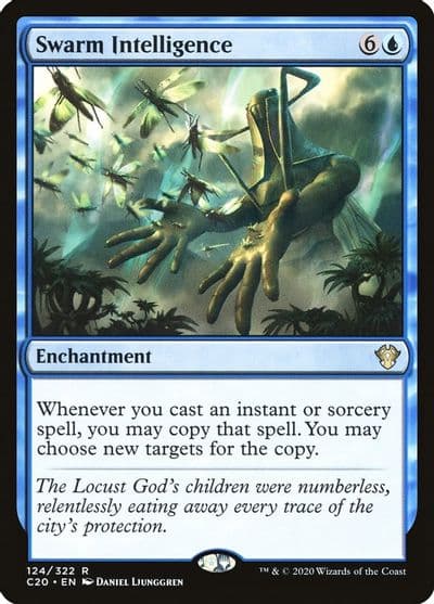 Swarm Intelligence Commander 2020 Magic card