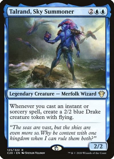Talrand Sky Summoner Commander 2020 Magic card