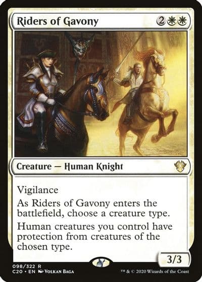 Riders of Gavony Commander 2020 Magic card