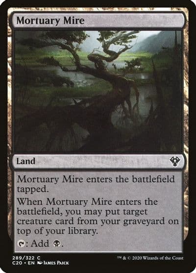 Mortuary Mire Commander 2020 Magic card