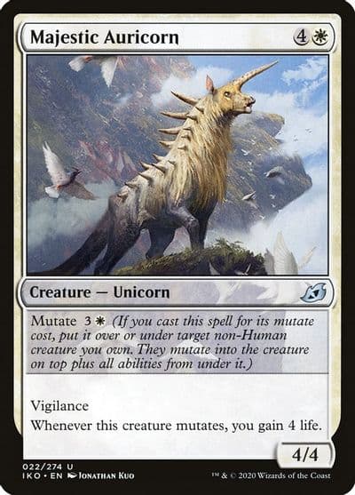 Majestic Auricorn Ikoria: Lair of Behemoths Magic card