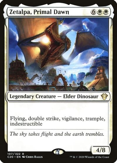 Zetalpa Primal Dawn Commander 2020 Magic card