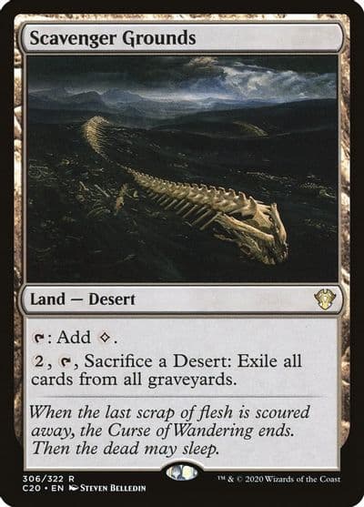 Scavenger Grounds Commander 2020 Magic card