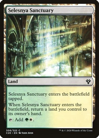 Selesnya Sanctuary Commander 2020 Magic card