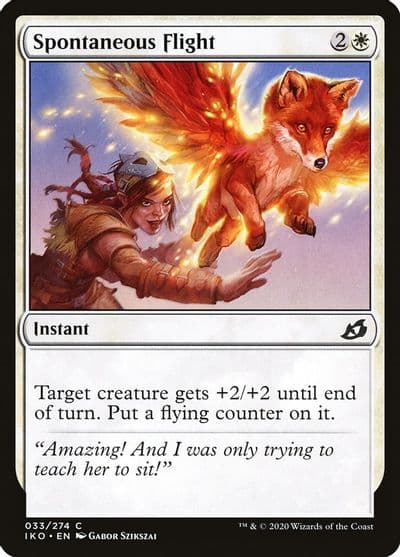 Spontaneous Flight Ikoria: Lair of Behemoths Magic card
